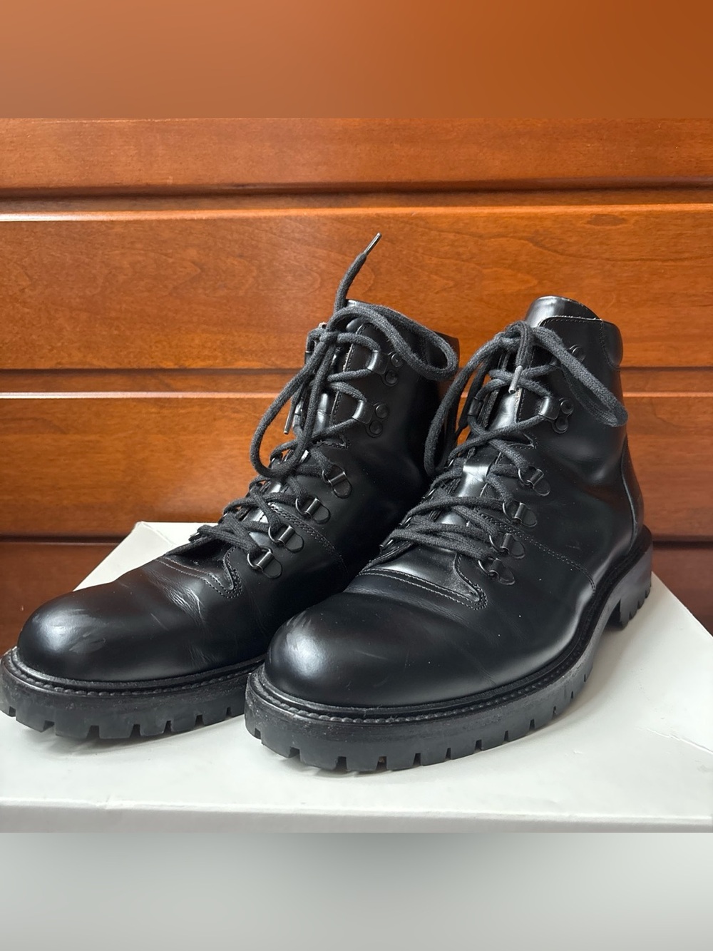 Common Projects Hiking Boots